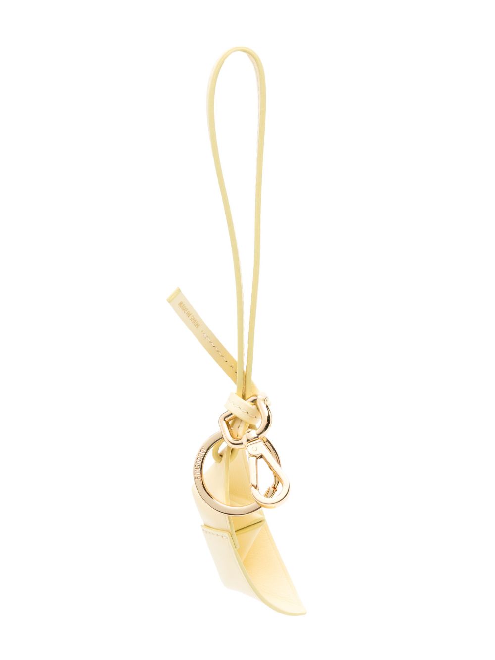 Jacquemus Le Porte Bateau 钥匙扣 - 黄色