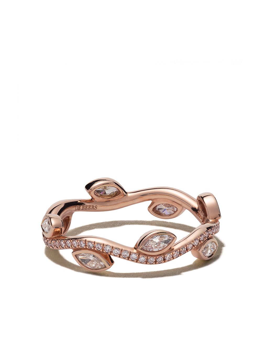 De Beers Jewellers Adonis Rose钻石戒环 - 粉色
