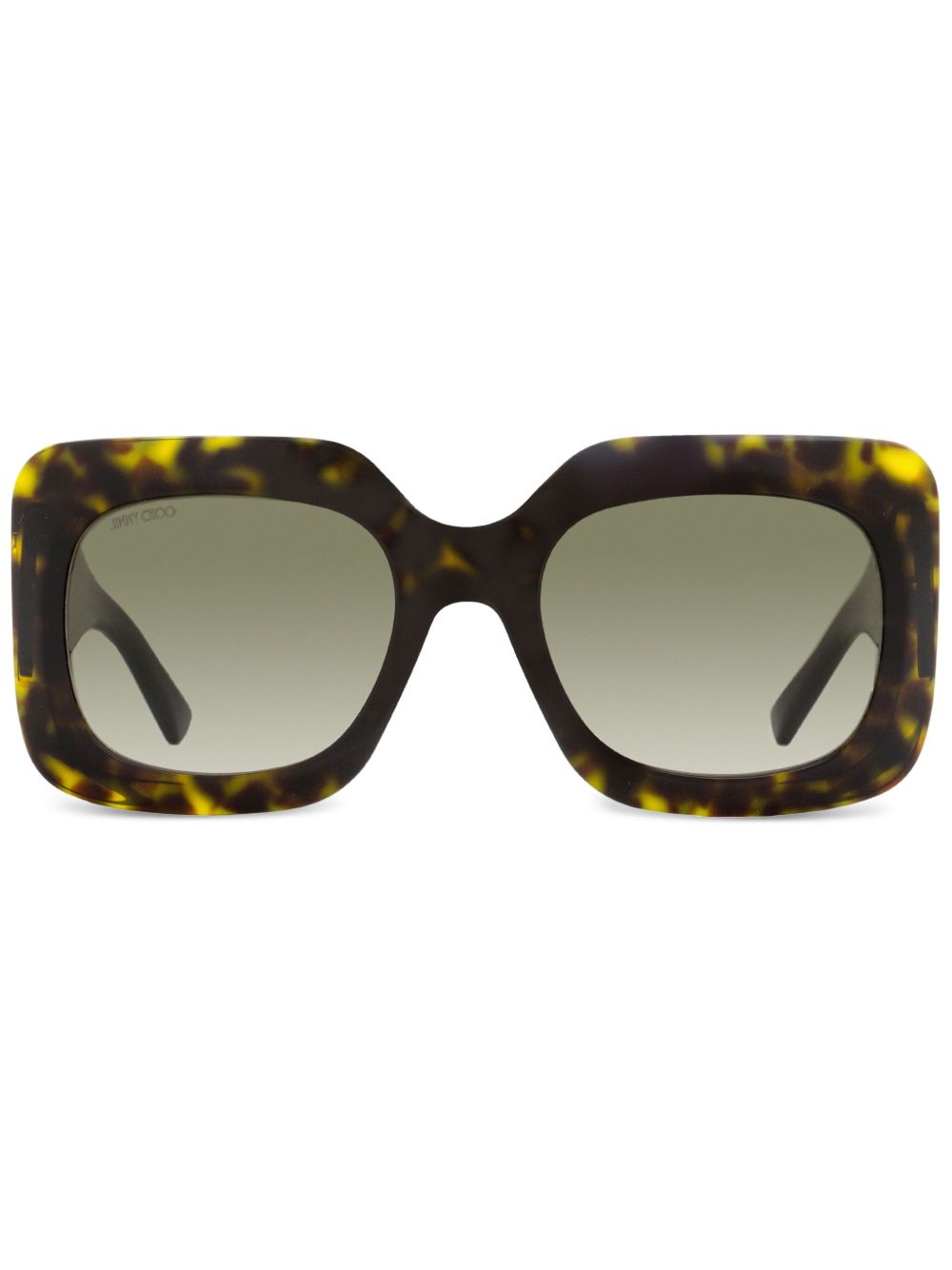 Jimmy Choo Eyewear Gaya 太阳眼镜 - 褐色