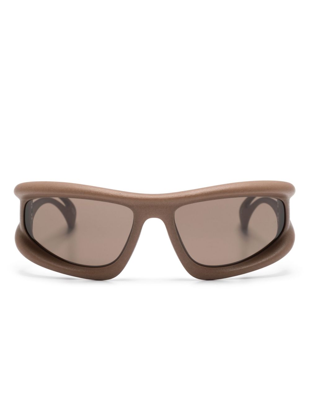 Mykita Mafra 猫眼框太阳眼镜 - 褐色