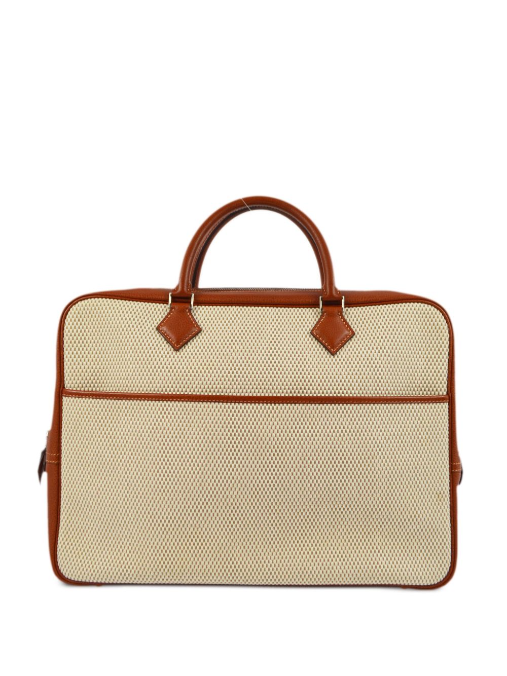 Hermès Pre-Owned Plume 38 公文包（2003年典藏款） - 中性色