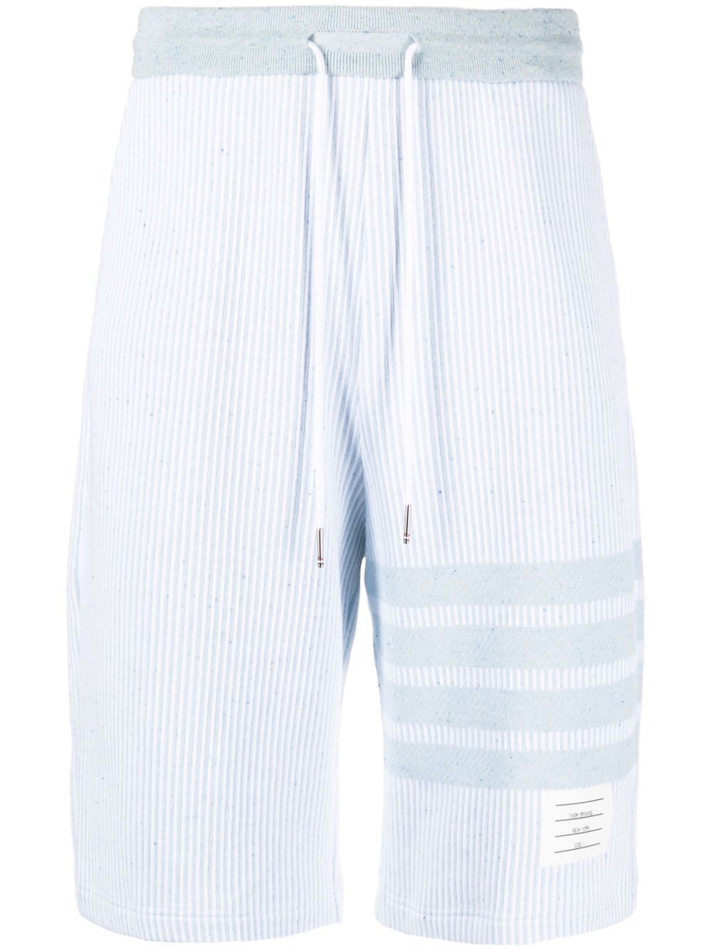 Thom Browne 四条纹短裤 - 白色