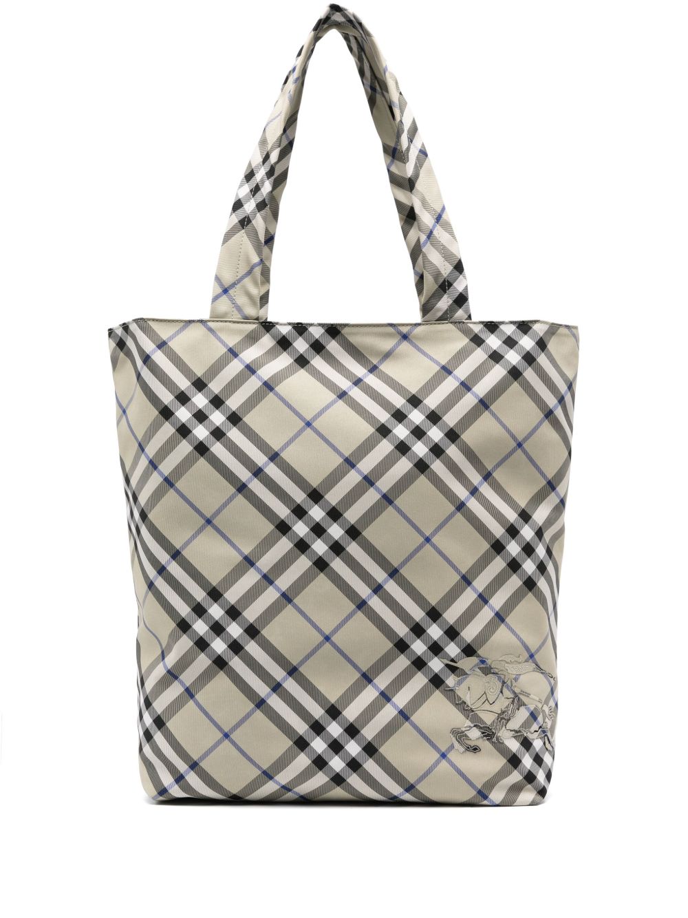 Burberry Equestrian Knight 刺绣手提包 - 中性色