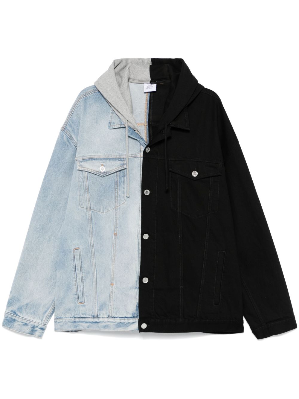 VETEMENTS Split 牛仔夹克 - 蓝色