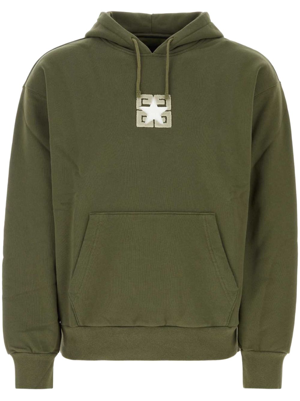 Givenchy 口袋连帽衫 - 绿色
