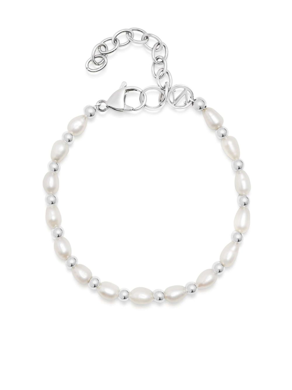 Nialaya Jewelry 珍珠手链 - 白色