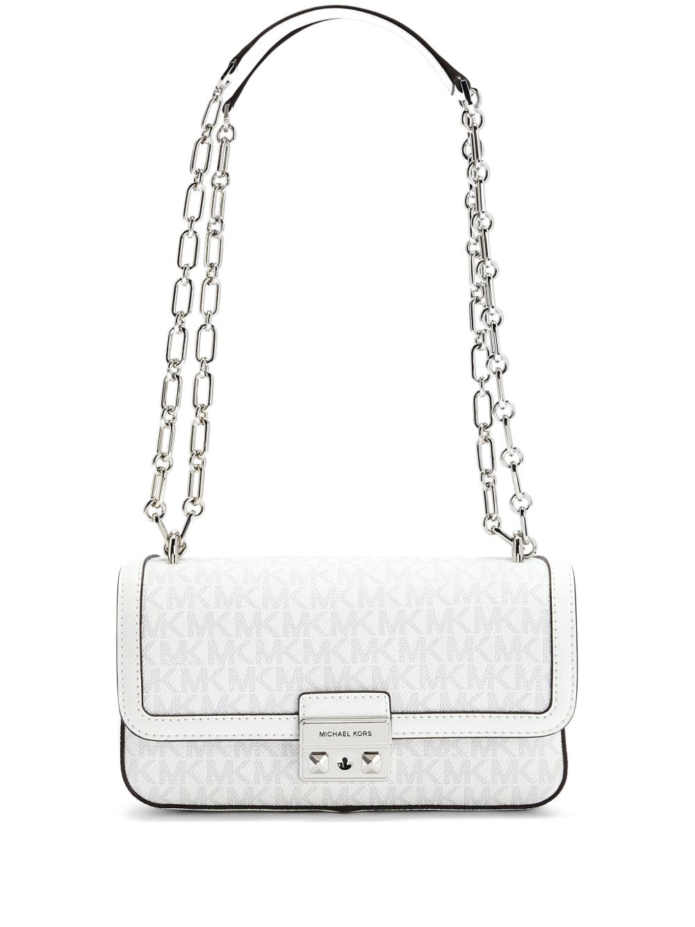 Michael Kors Tribeca 小号单肩包 - 白色
