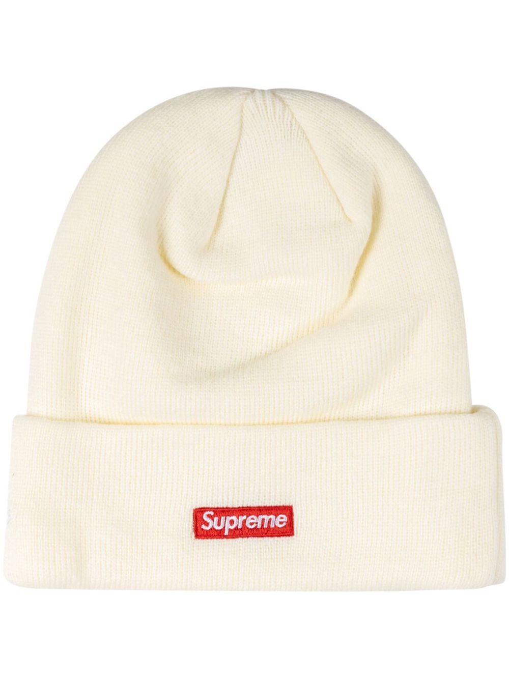 Supreme x New Era S logo套头帽 - 白色