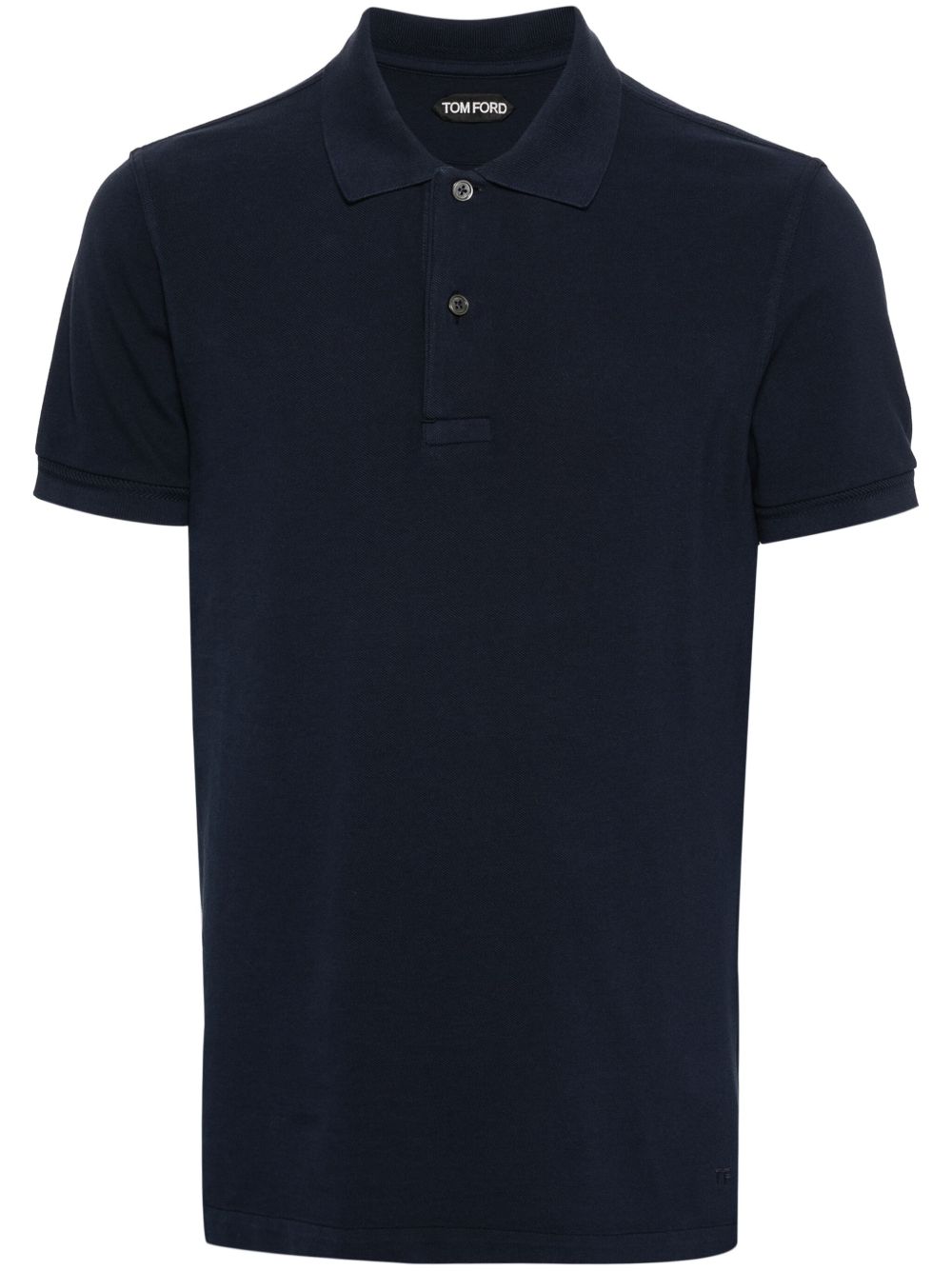 TOM FORD Tennis 棉polo衫 - 蓝色