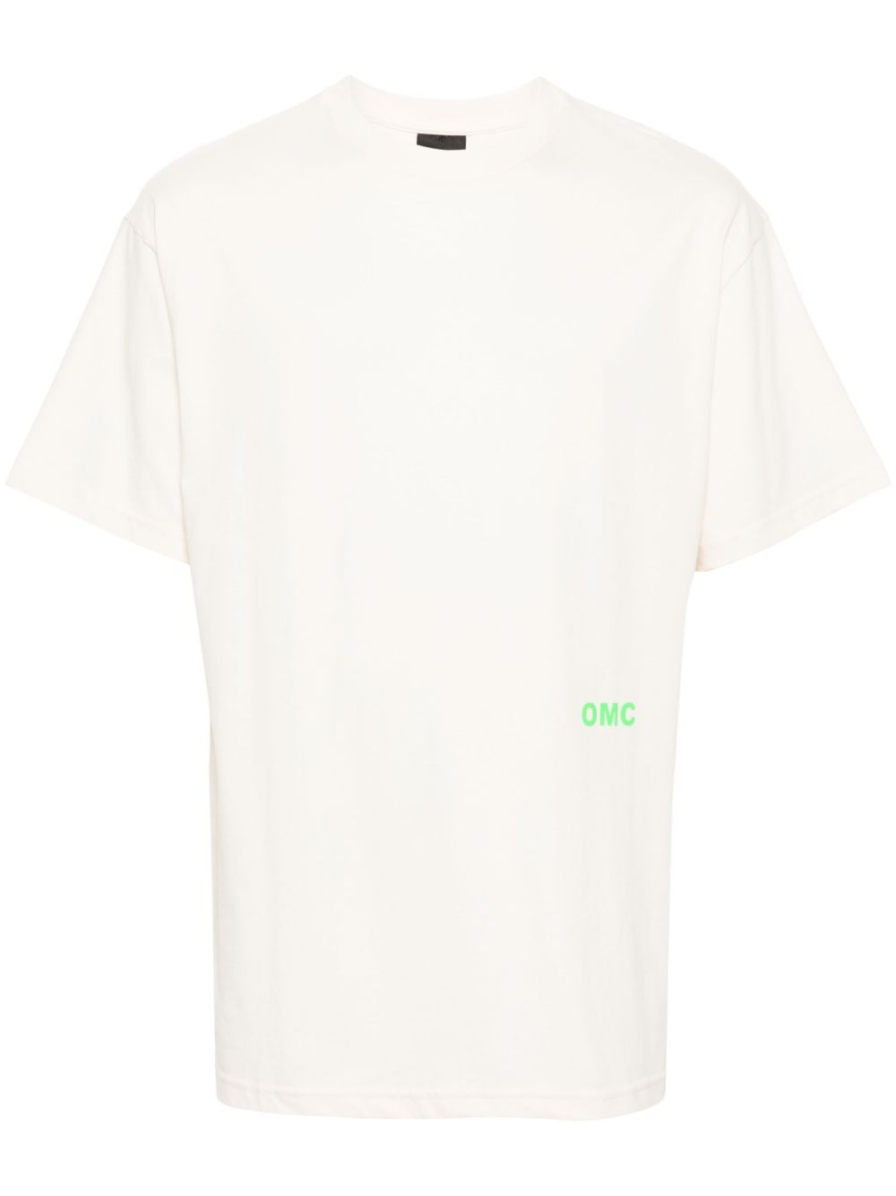 Omc logo印花T恤 - 白色