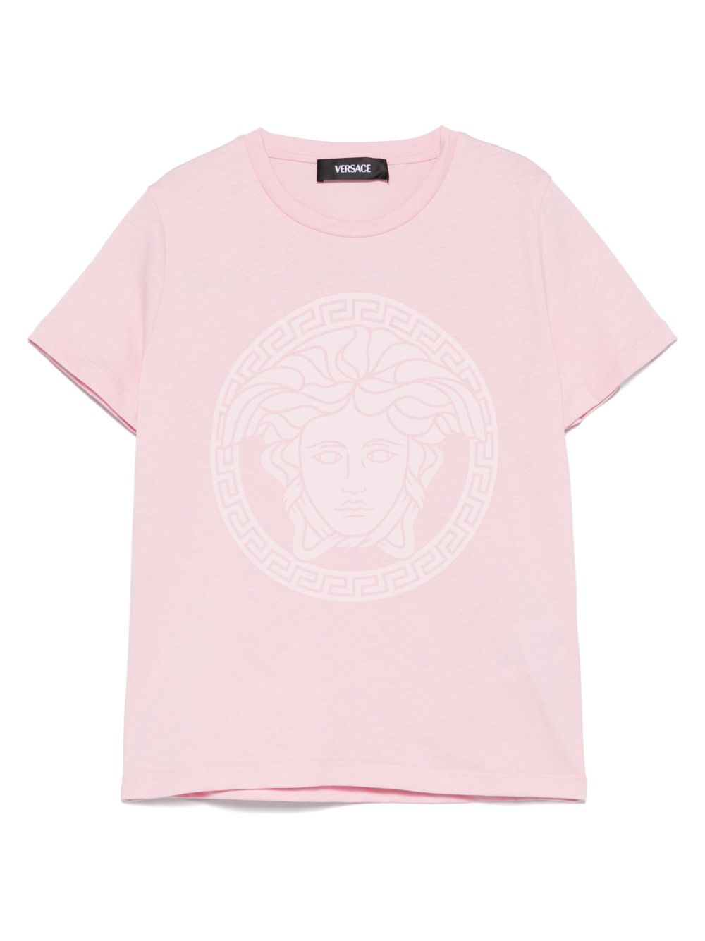 Versace Kids Medusa Head 印花T恤 - 粉色