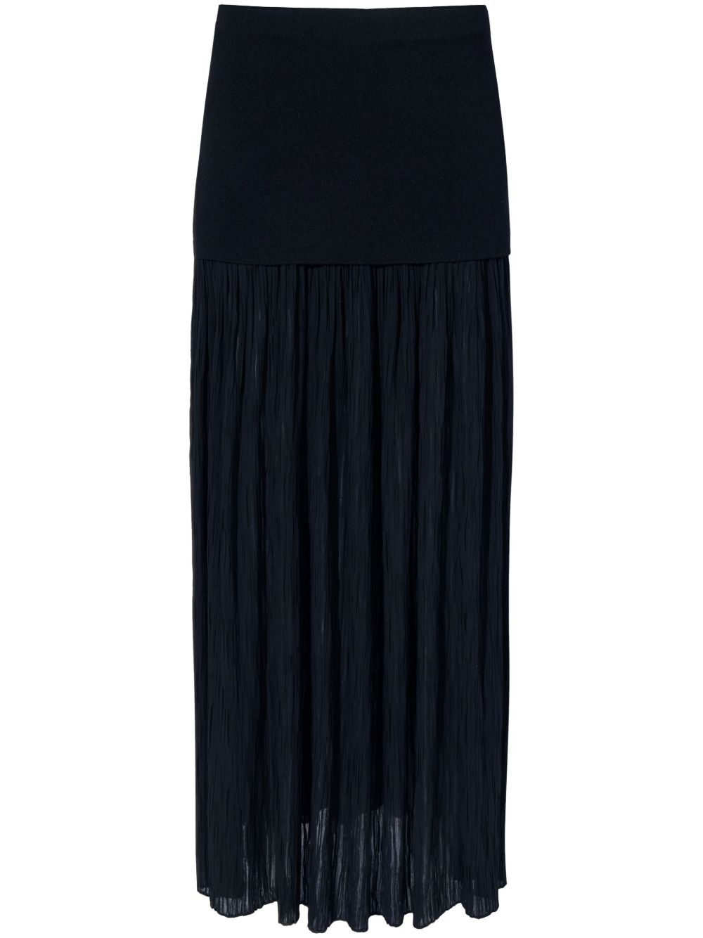 Proenza Schouler Paige 超长半身裙 - 黑色