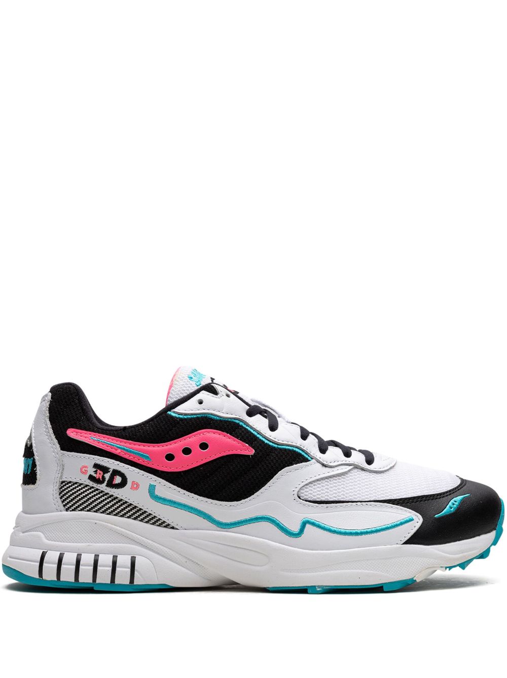 Saucony 3D Grid Hurricane 运动鞋 - 白色