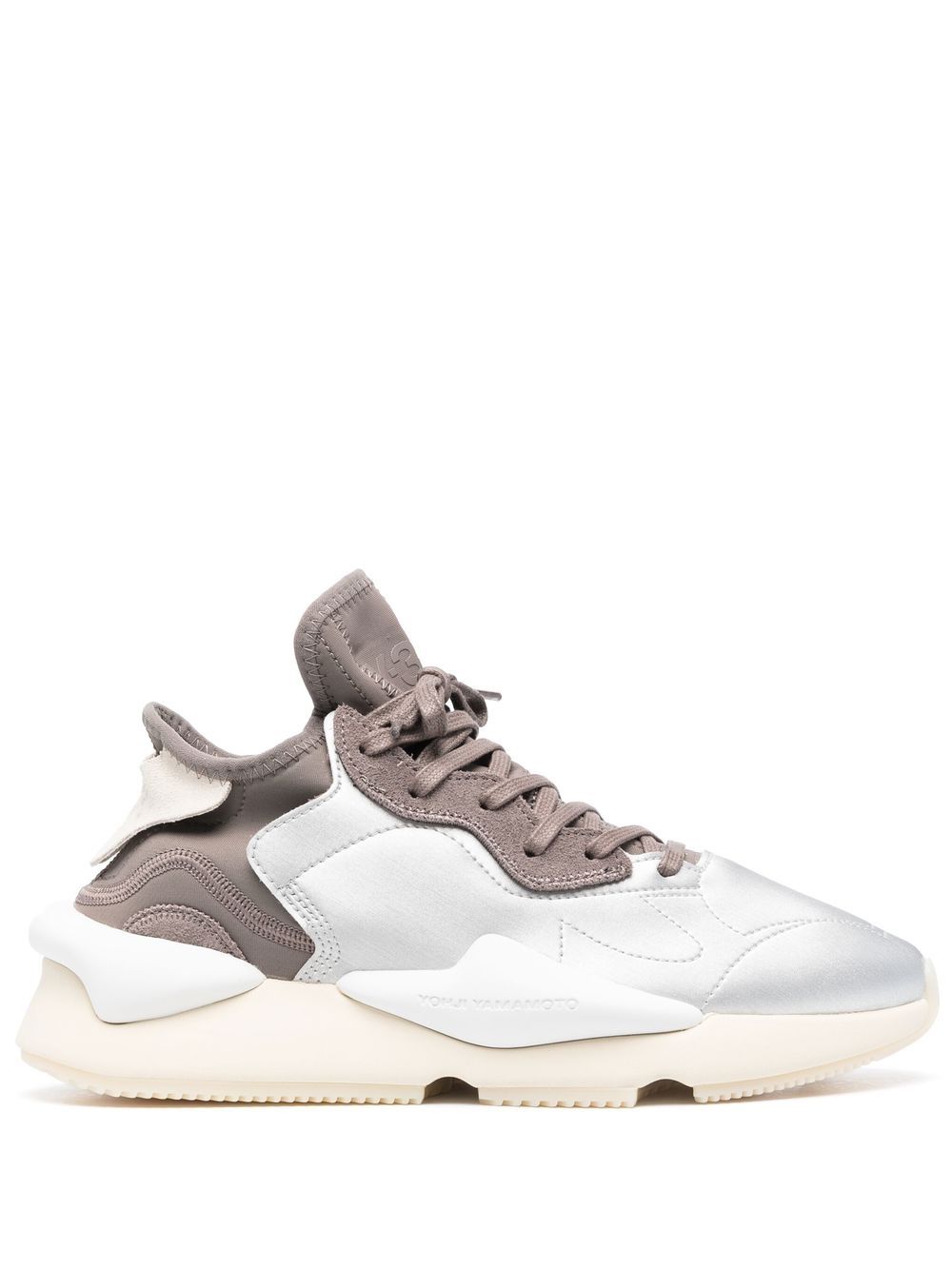 Y-3 Kaiwa 高帮运动鞋 - 银色