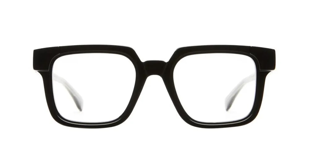 Kuboraum Mask S4 - Black Shine Glasses
