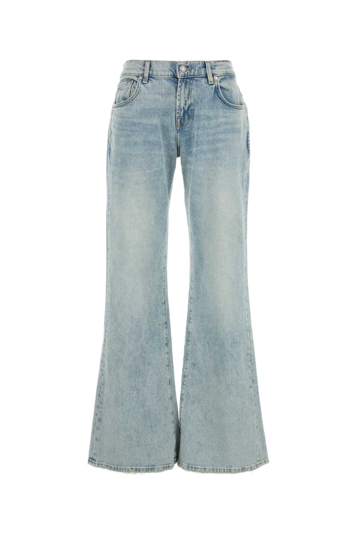 7 For All Mankind 弹力牛仔Spencer喇叭牛仔裤