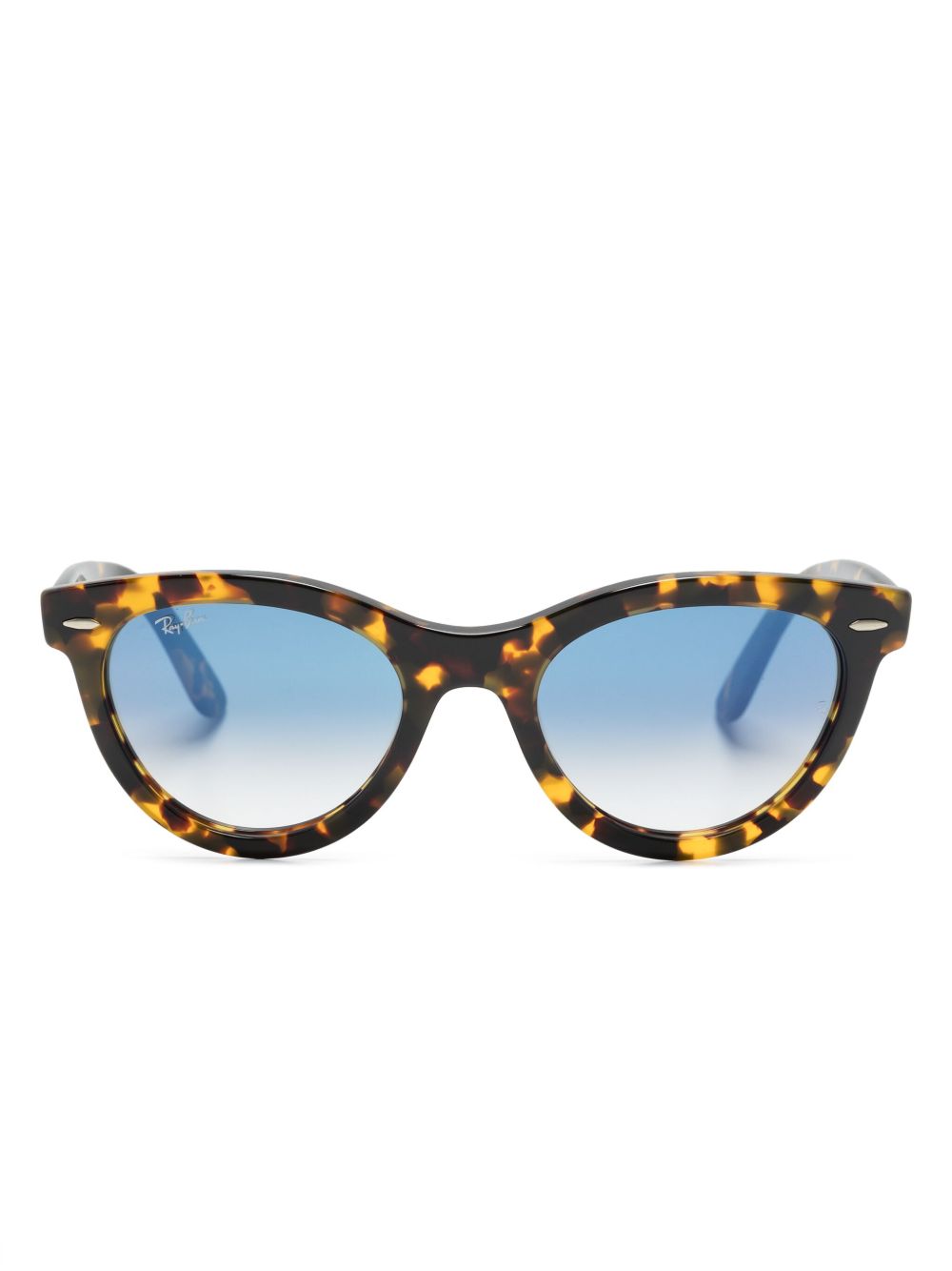 Ray-Ban Wayfarer Way 圆框太阳眼镜 - 黑色