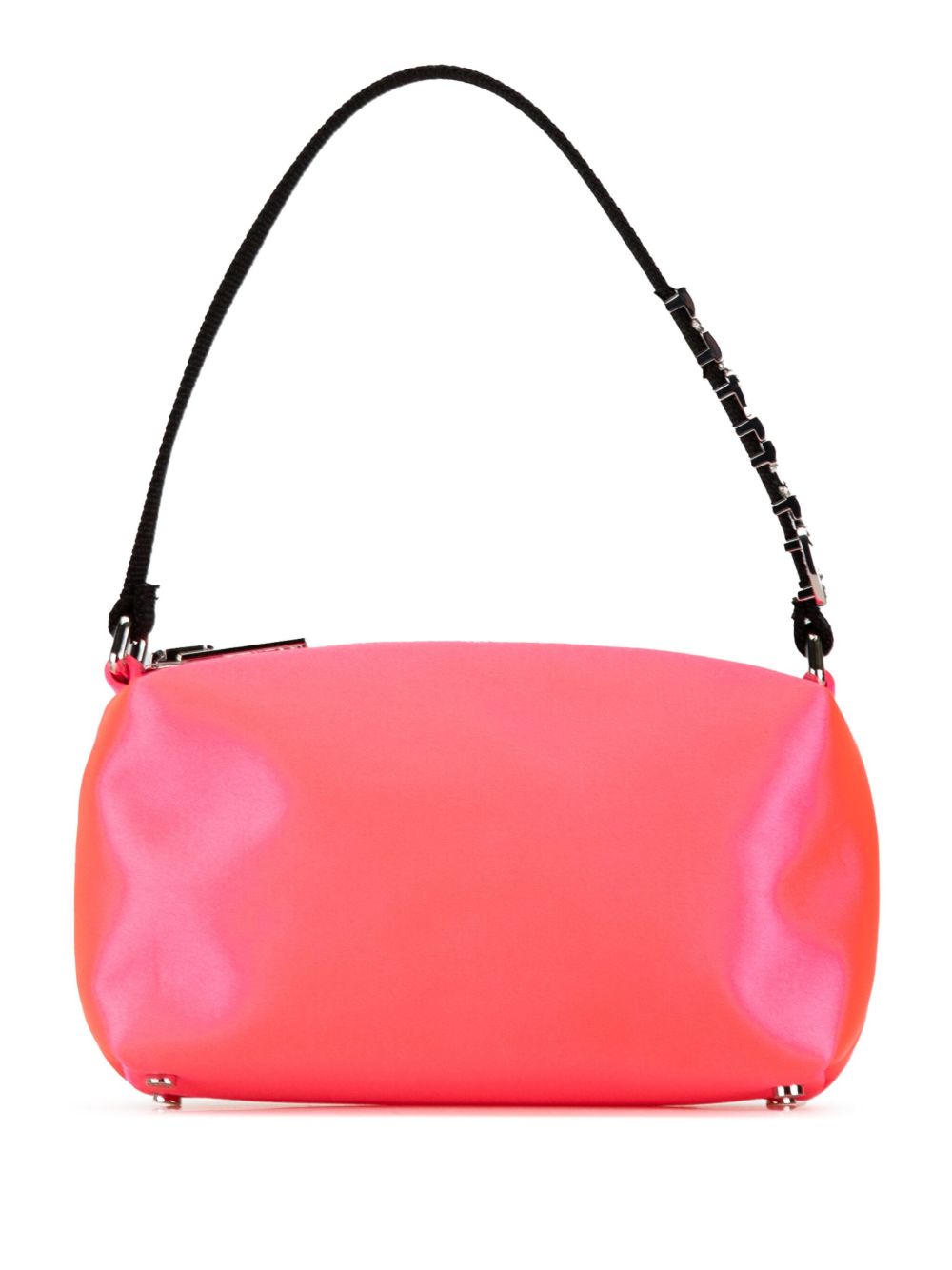 Pre-Owned Alexander Wang Heiress 中号缎面单肩包（2010-2023年典藏款） - 粉色