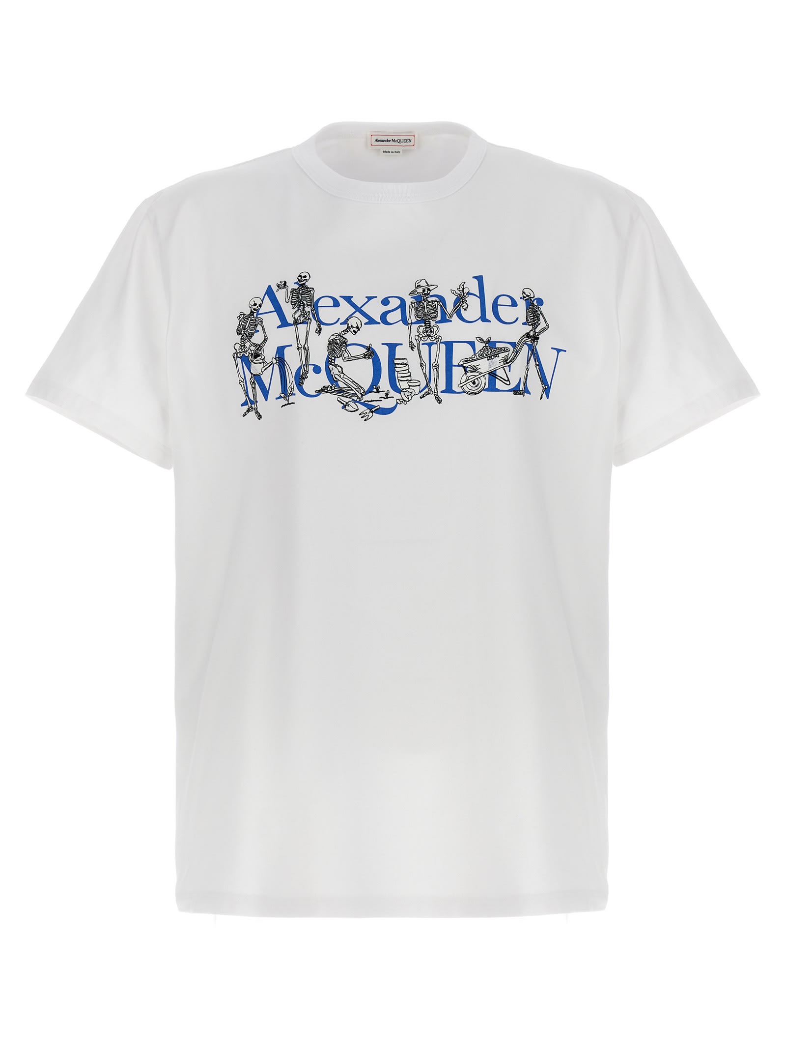 Alexander McQueen 骷髅头标志印花T恤
