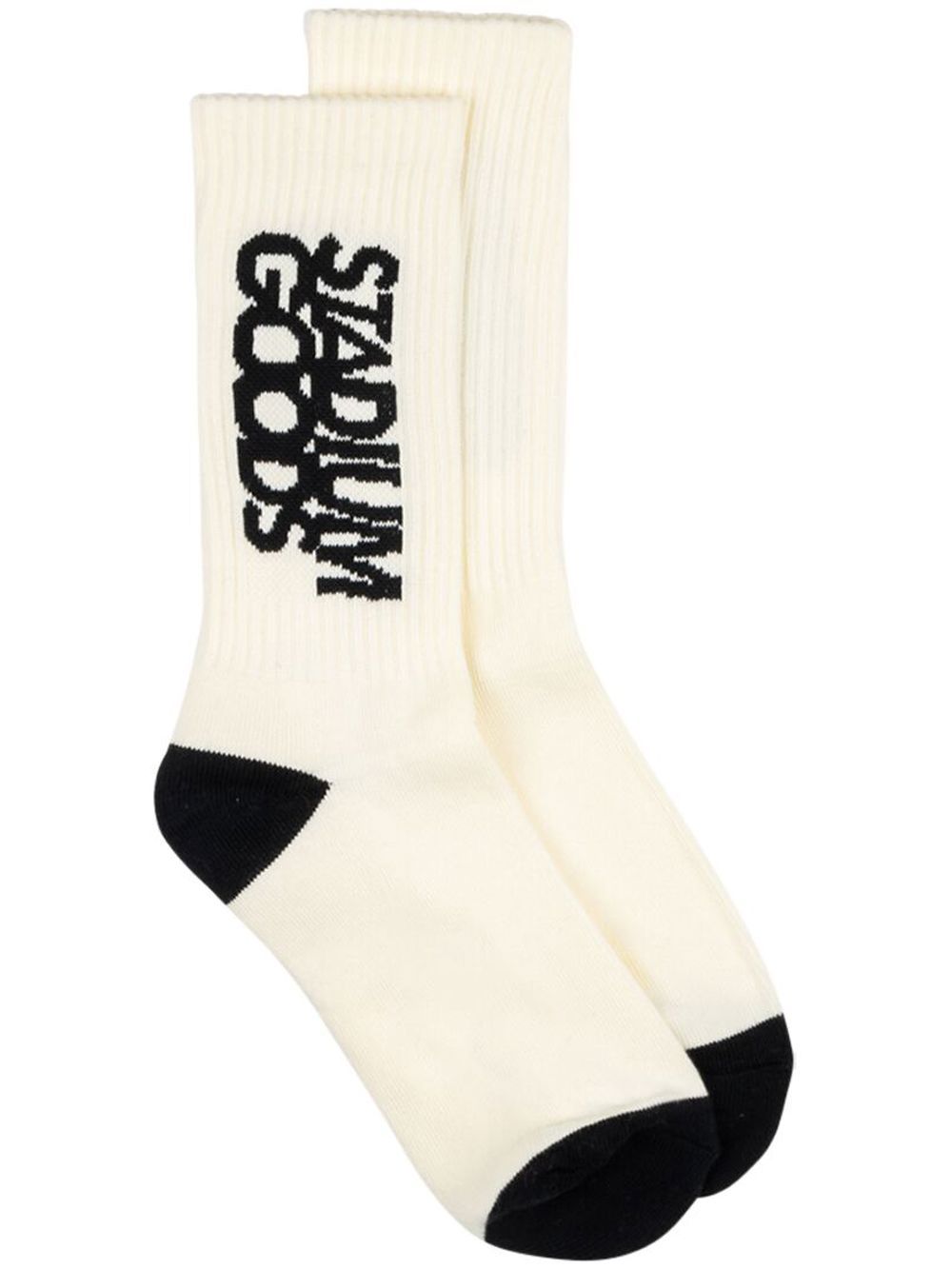 STADIUM GOODS® logo针织袜 - 白色