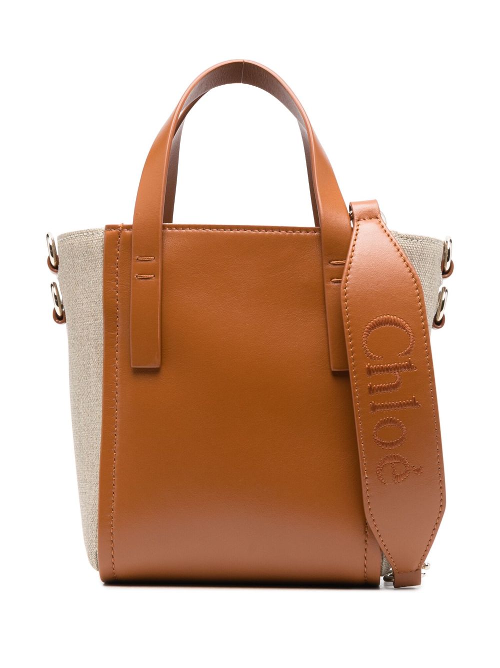 Chloé Sense 中号手提包 - 褐色