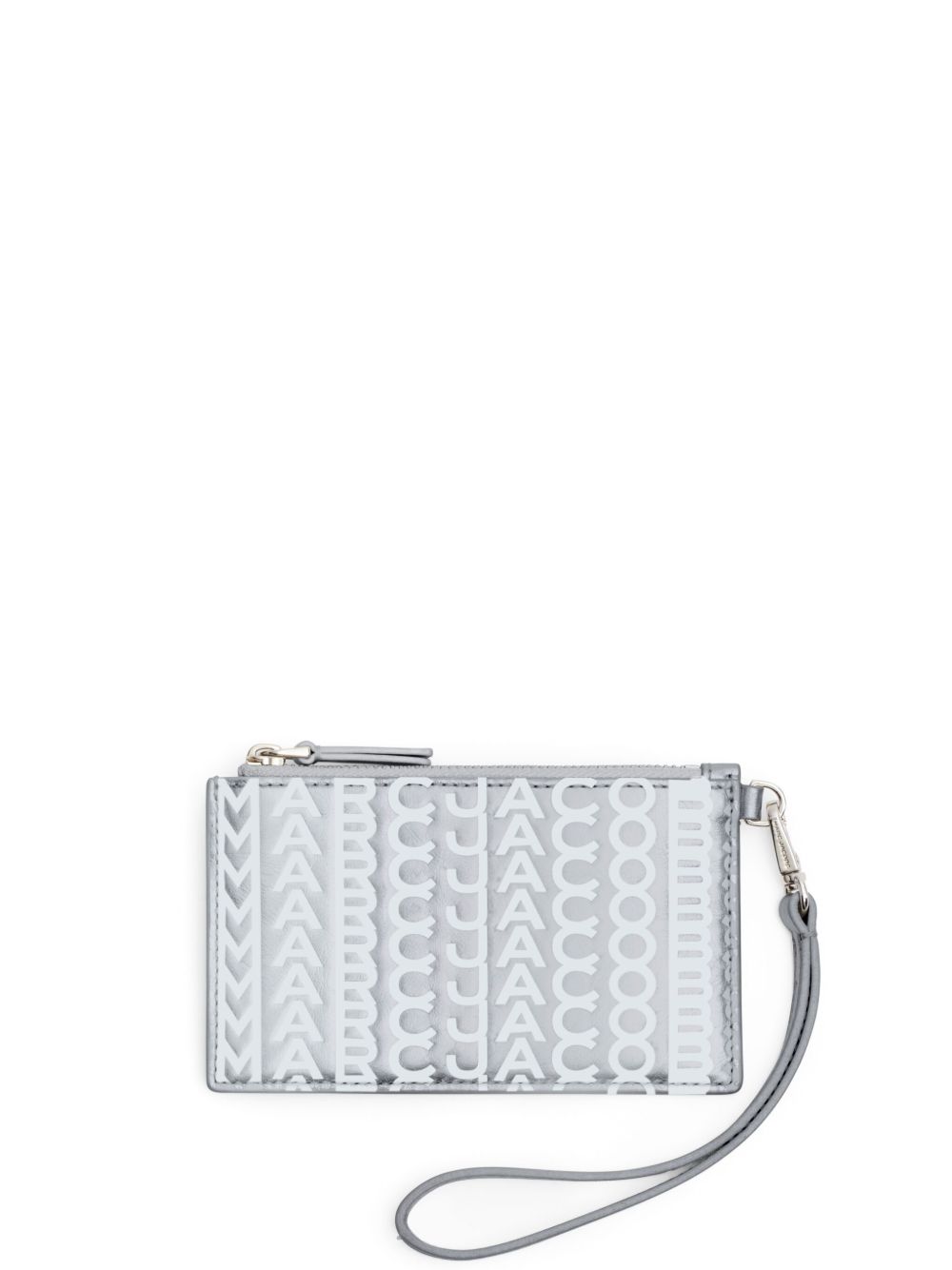 Marc Jacobs The Top Zip Wristlet 钱包 - 银色