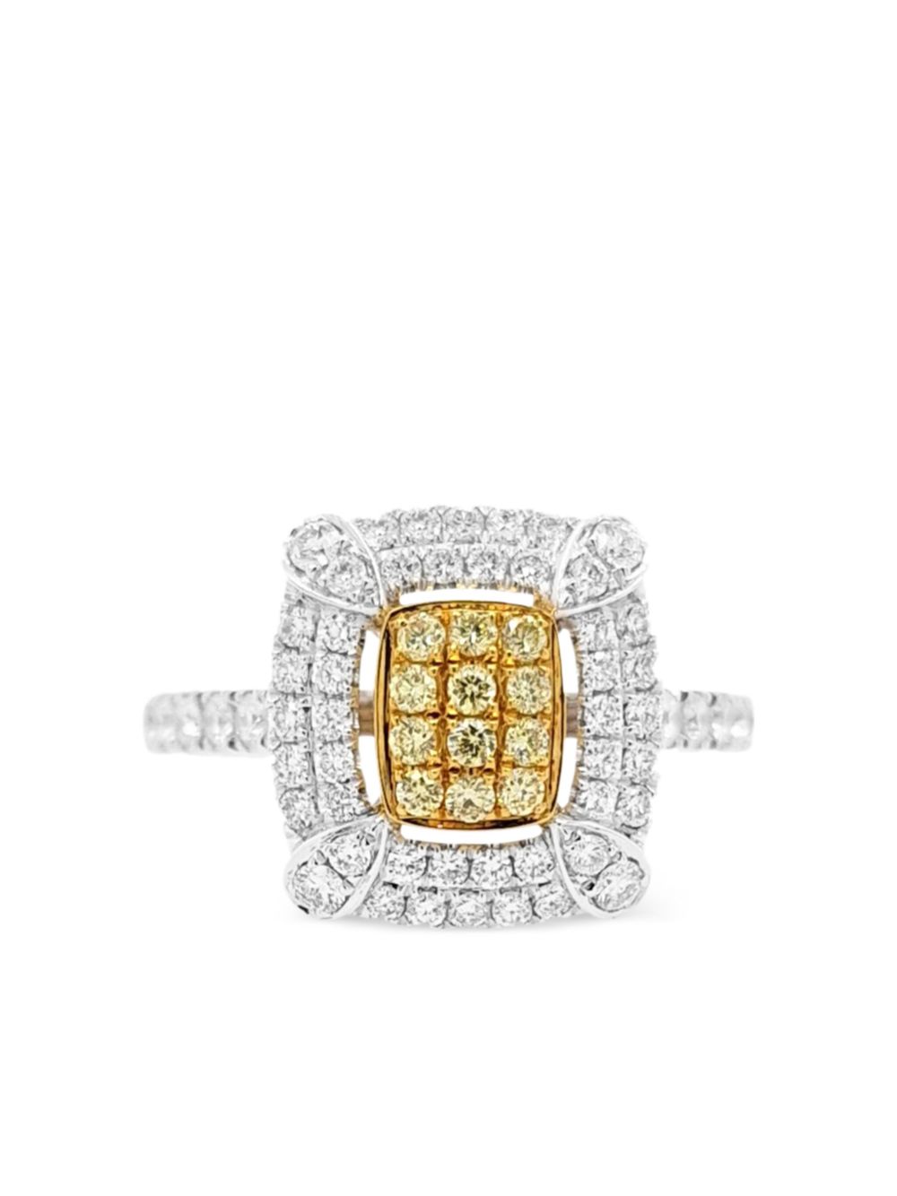 HYT Jewelry 铂金钻石戒指（典藏款） - 银色