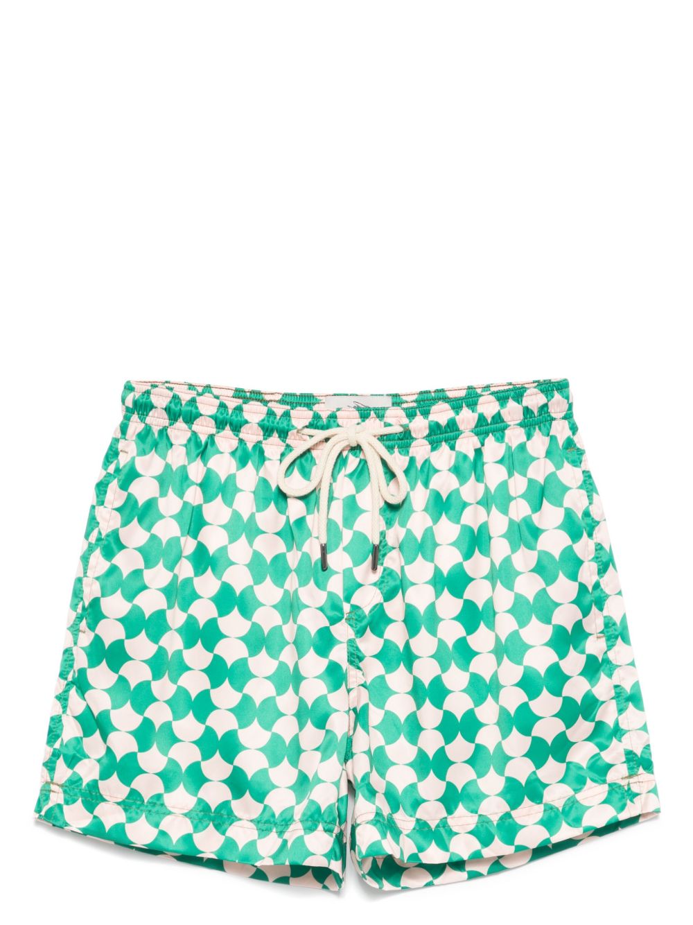 PENINSULA SWIMWEAR 图案印花泳裤 - 绿色