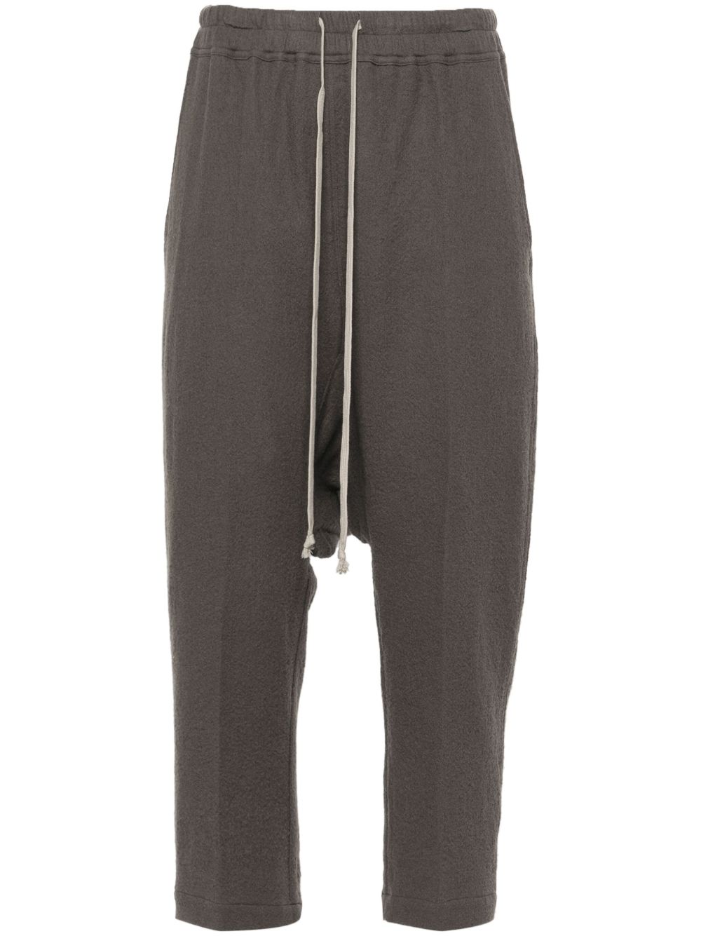 Rick Owens 露踝垮裤 - 褐色