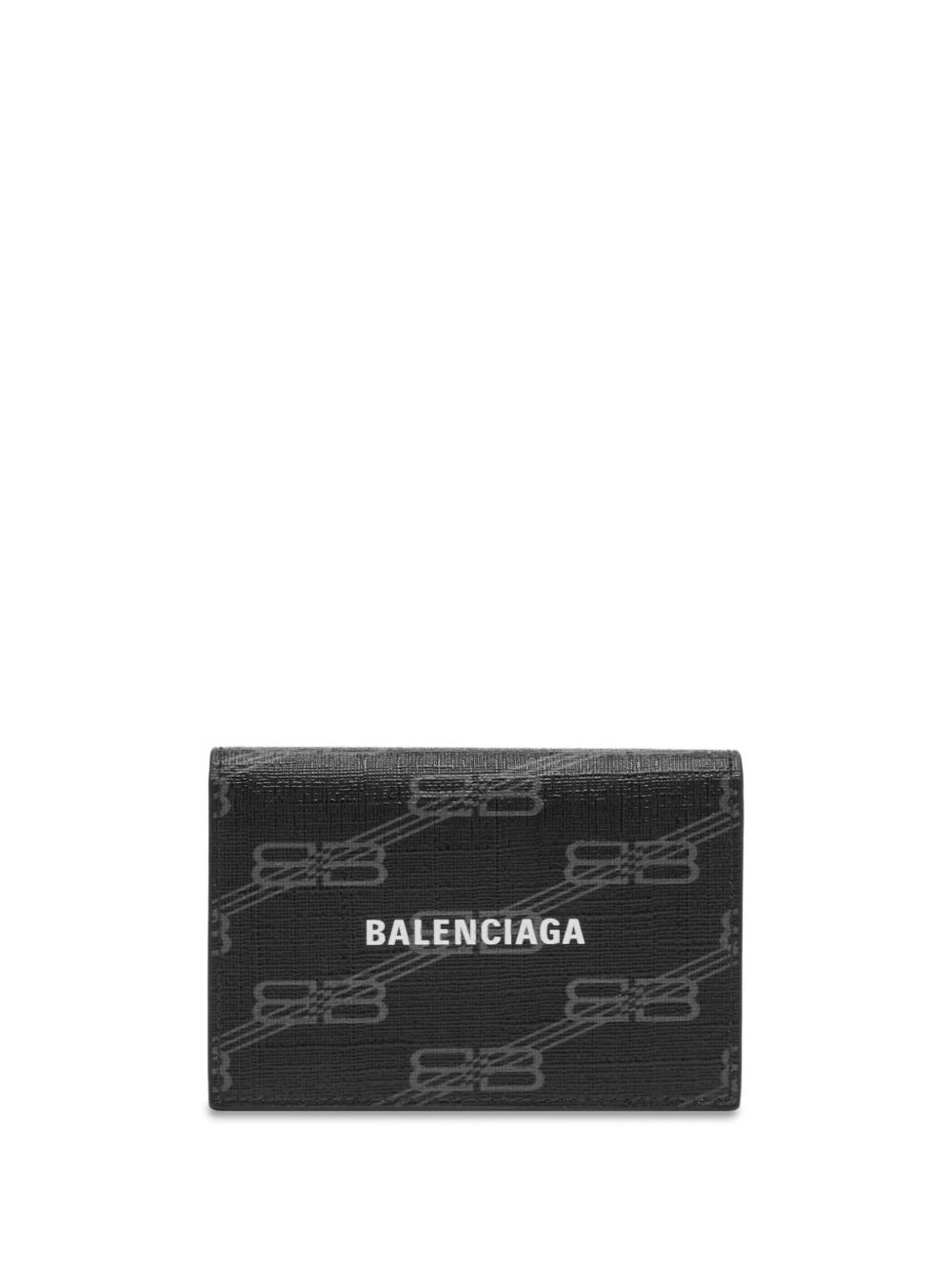 Balenciaga 皮质钱包 - 黑色