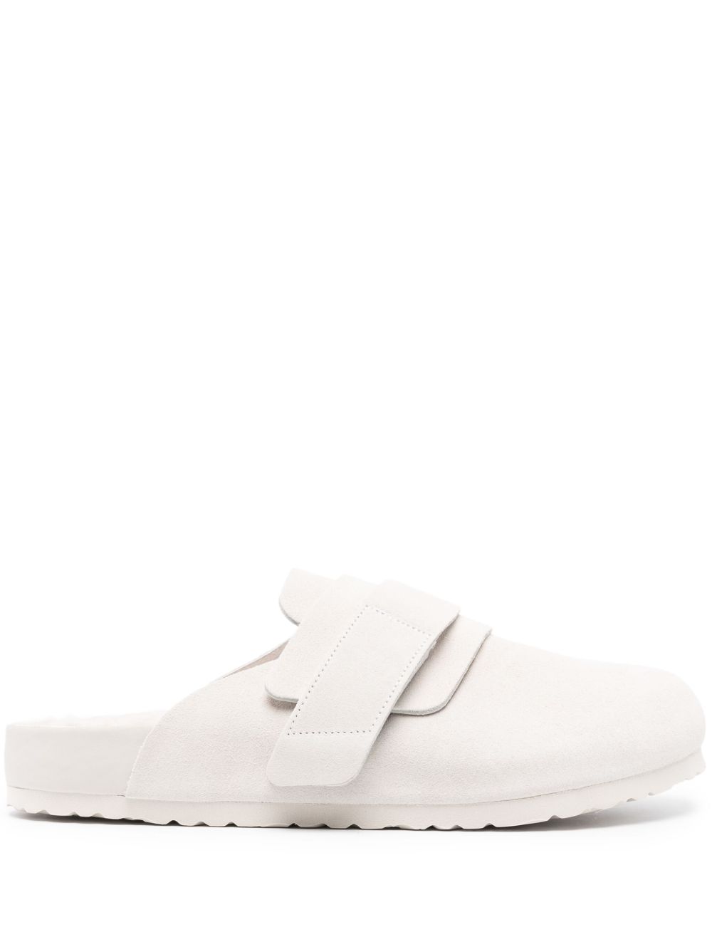 Birkenstock x Tekla Nagoya 绒面皮拖鞋 - 中性色