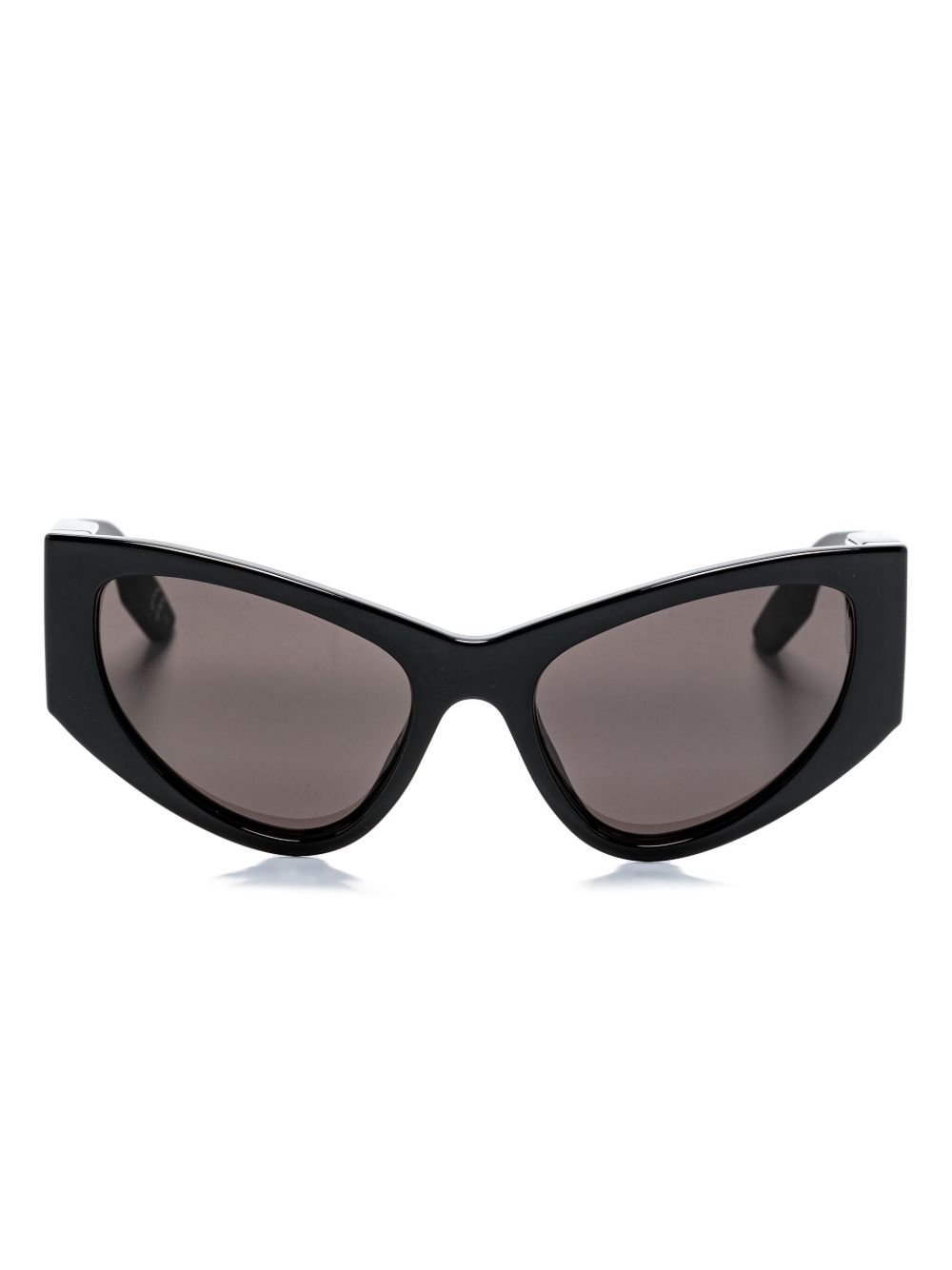 Balenciaga Eyewear 猫眼框太阳眼镜 - 黑色