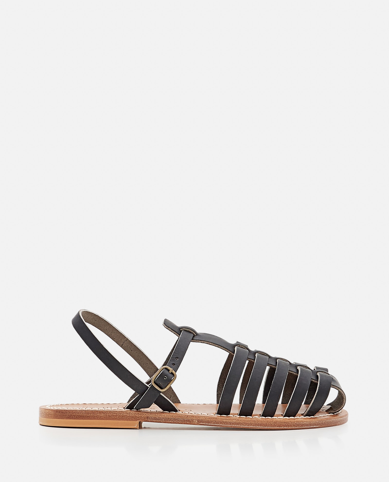 K. Jacques Adrien Leather Sandals