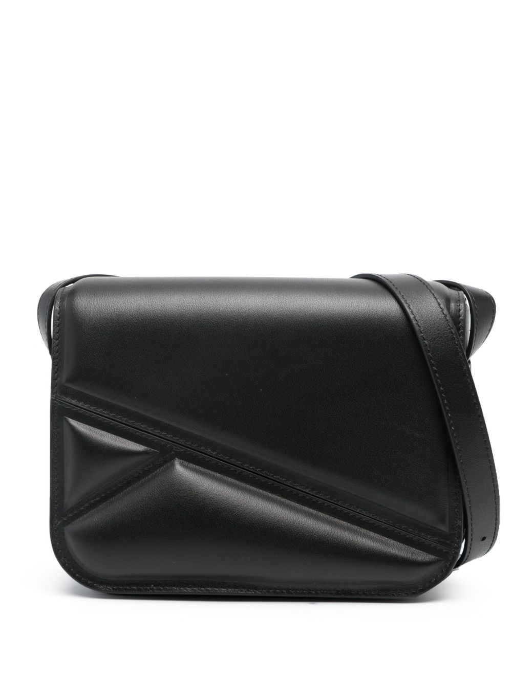 Wandler Medium Oscar Trunk 单肩包 - 黑色