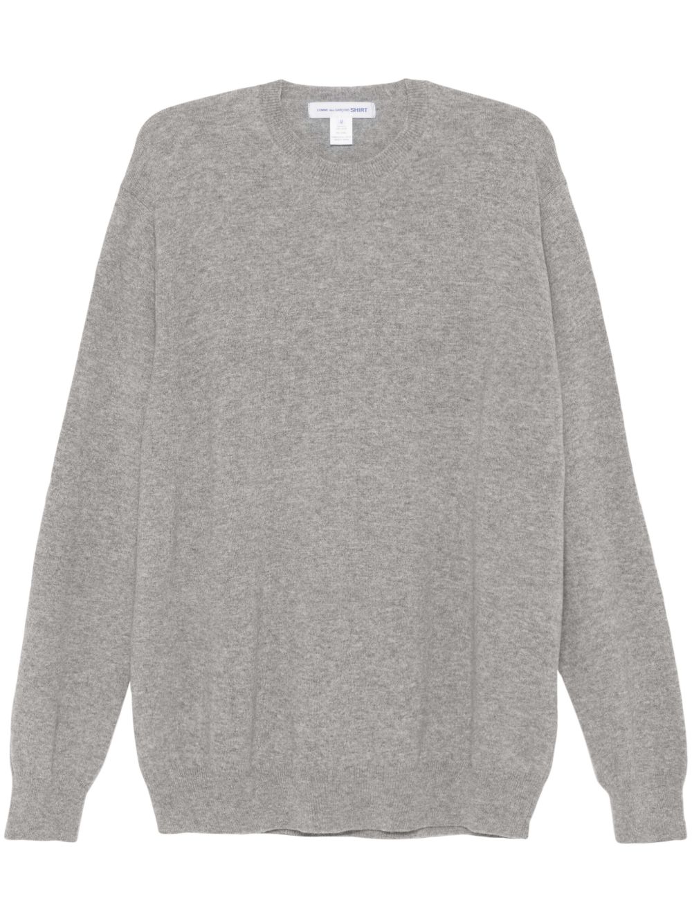 Comme Des Garçons Shirt 羊毛毛衣 - 灰色