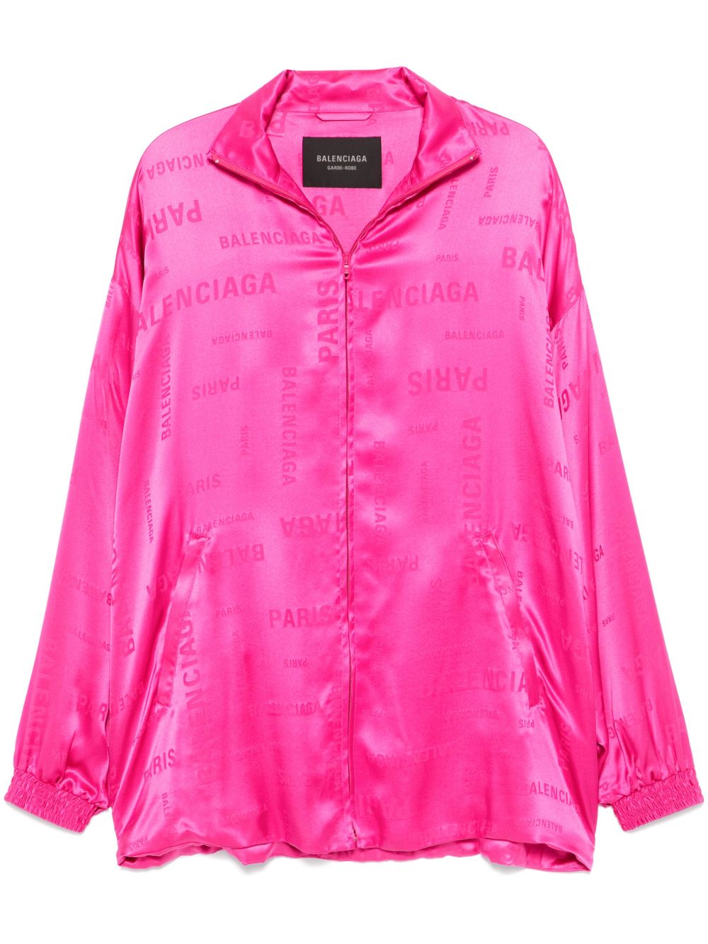 Balenciaga logo提花卫衣 - 粉色