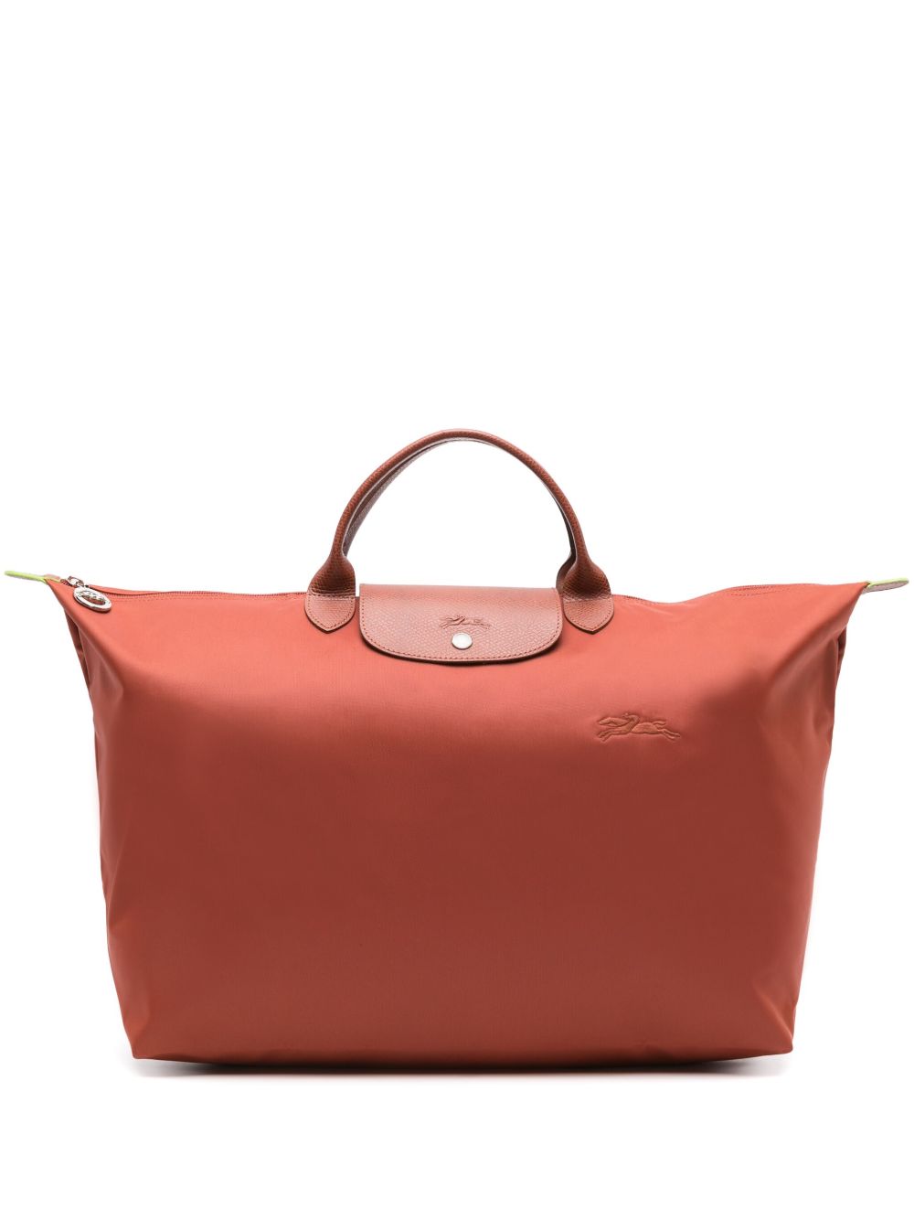 Longchamp Le Pliage 小号旅行包 - 橘色