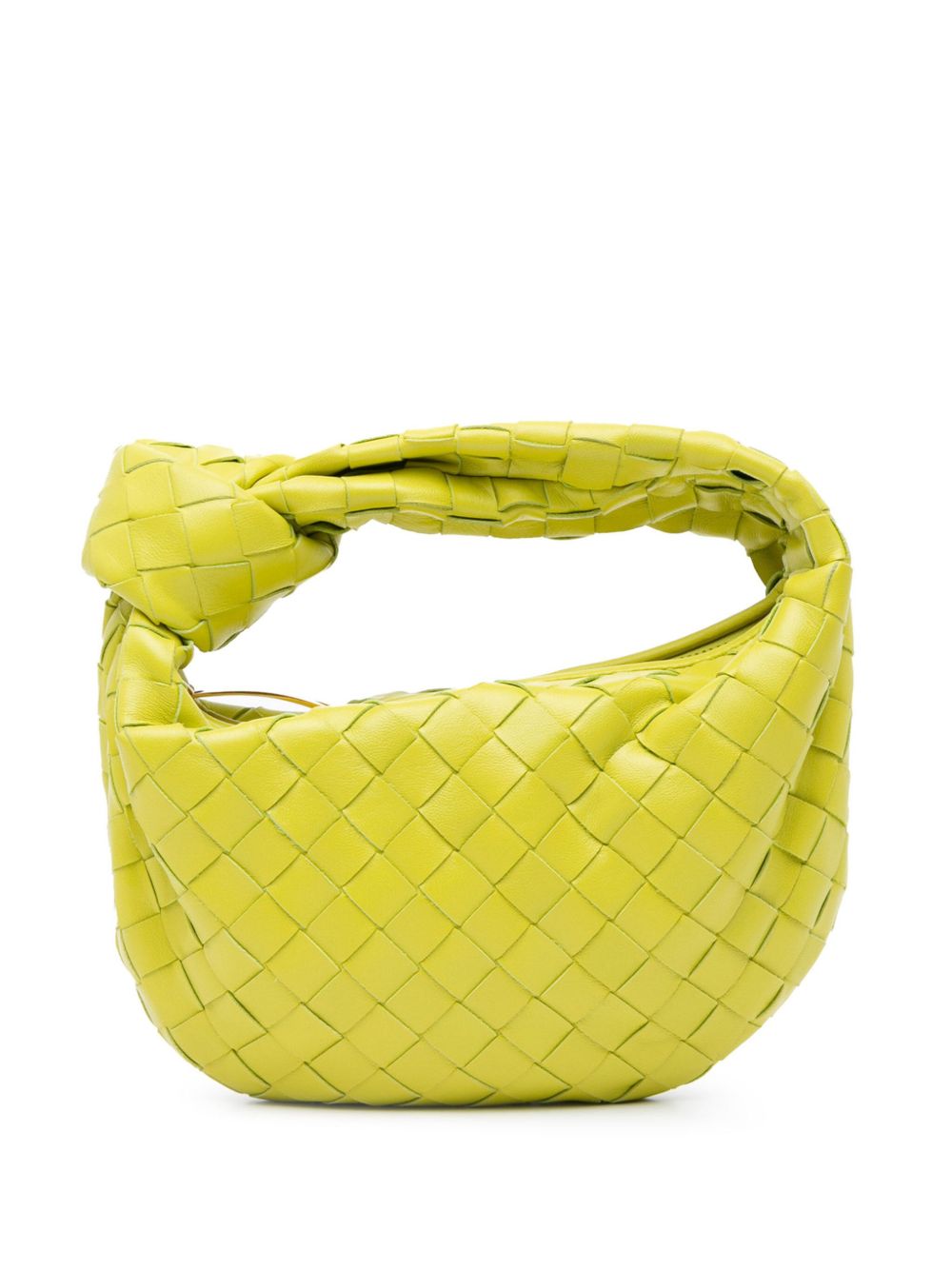 Bottega Veneta Pre-Owned Intrecciato Jodie 迷你手提包（2012-2023年典藏款） - 绿色