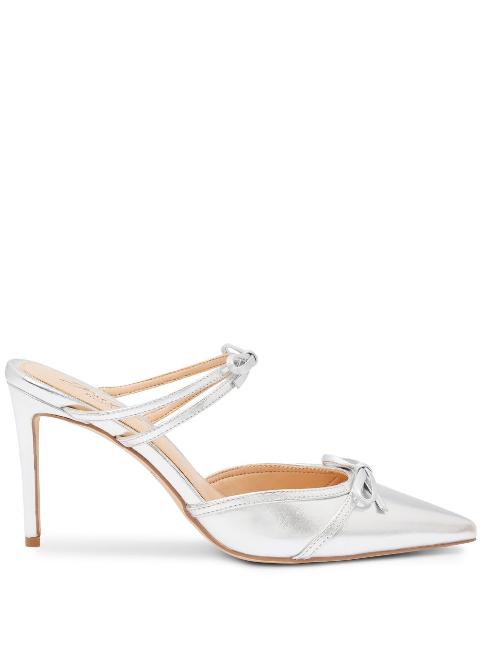 Badgley Mischka Klarise II 穆勒鞋（8.5厘米） - 银色