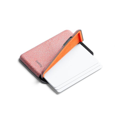 Bellroy Mod Wallet Double Rail System Slim Leather 3-Card Holder For Phone Case Fiesta