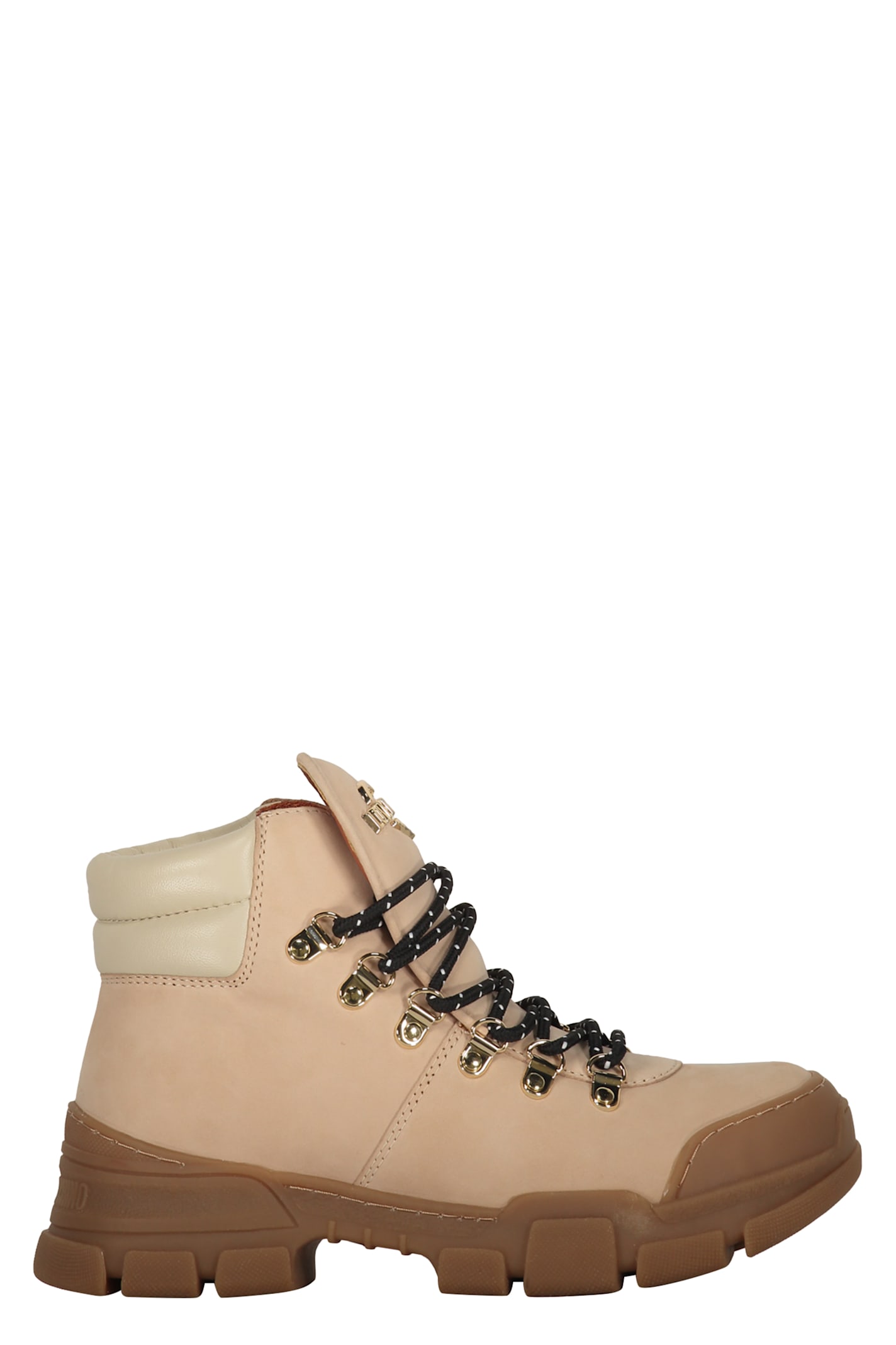 Love Moschino Leather Ankle Boots