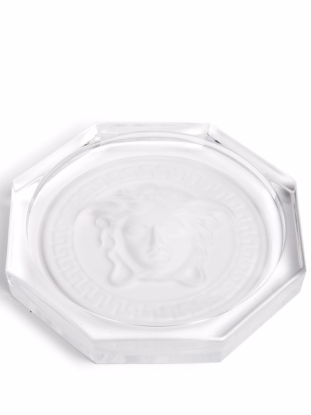 Versace 范思哲 Lumiere 美杜莎杯垫 - 白色