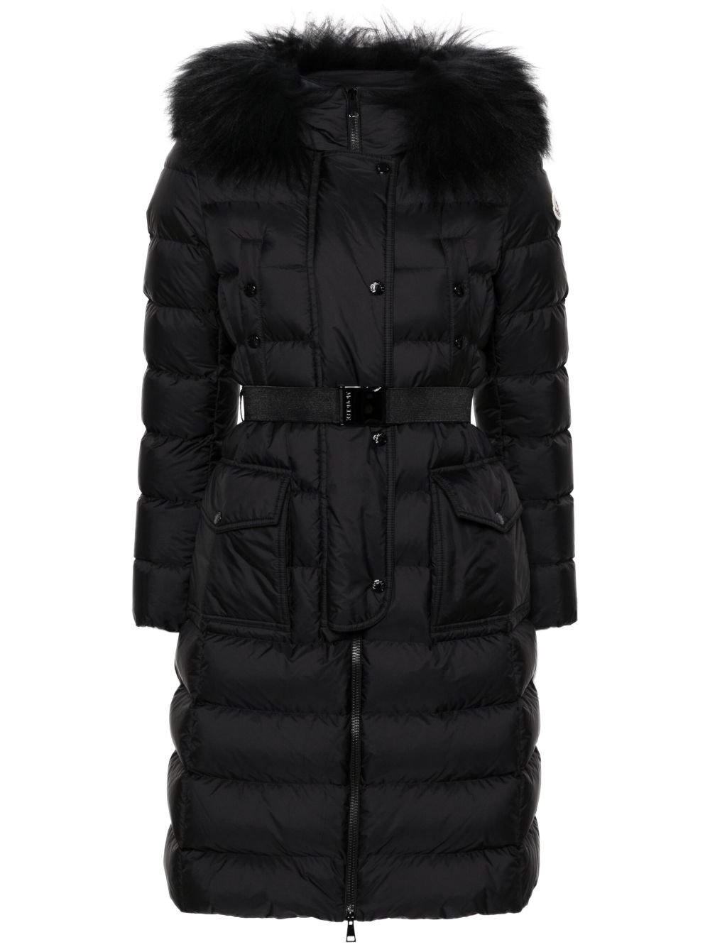 Moncler Khloe 连帽羽绒外套 - 黑色