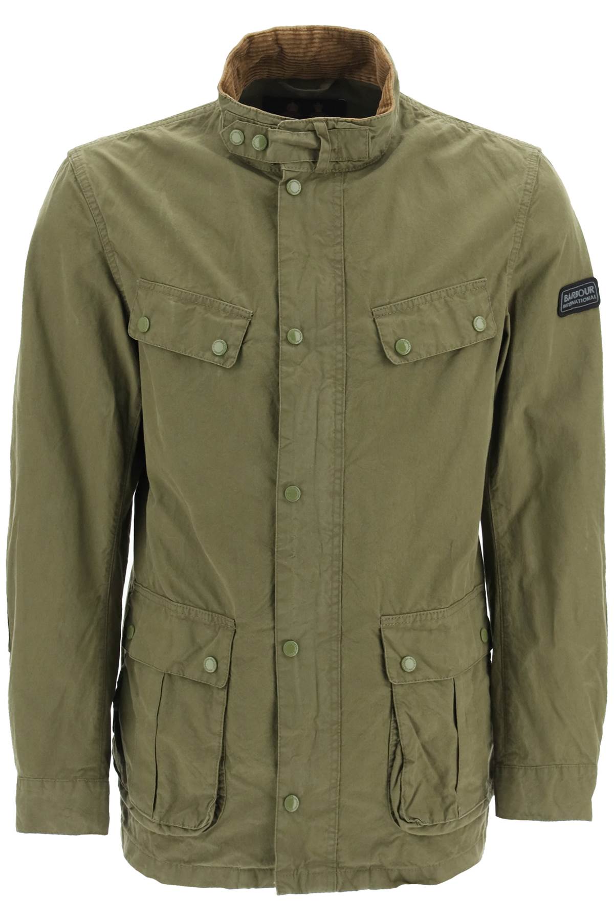 Barbour Green Military Jacket