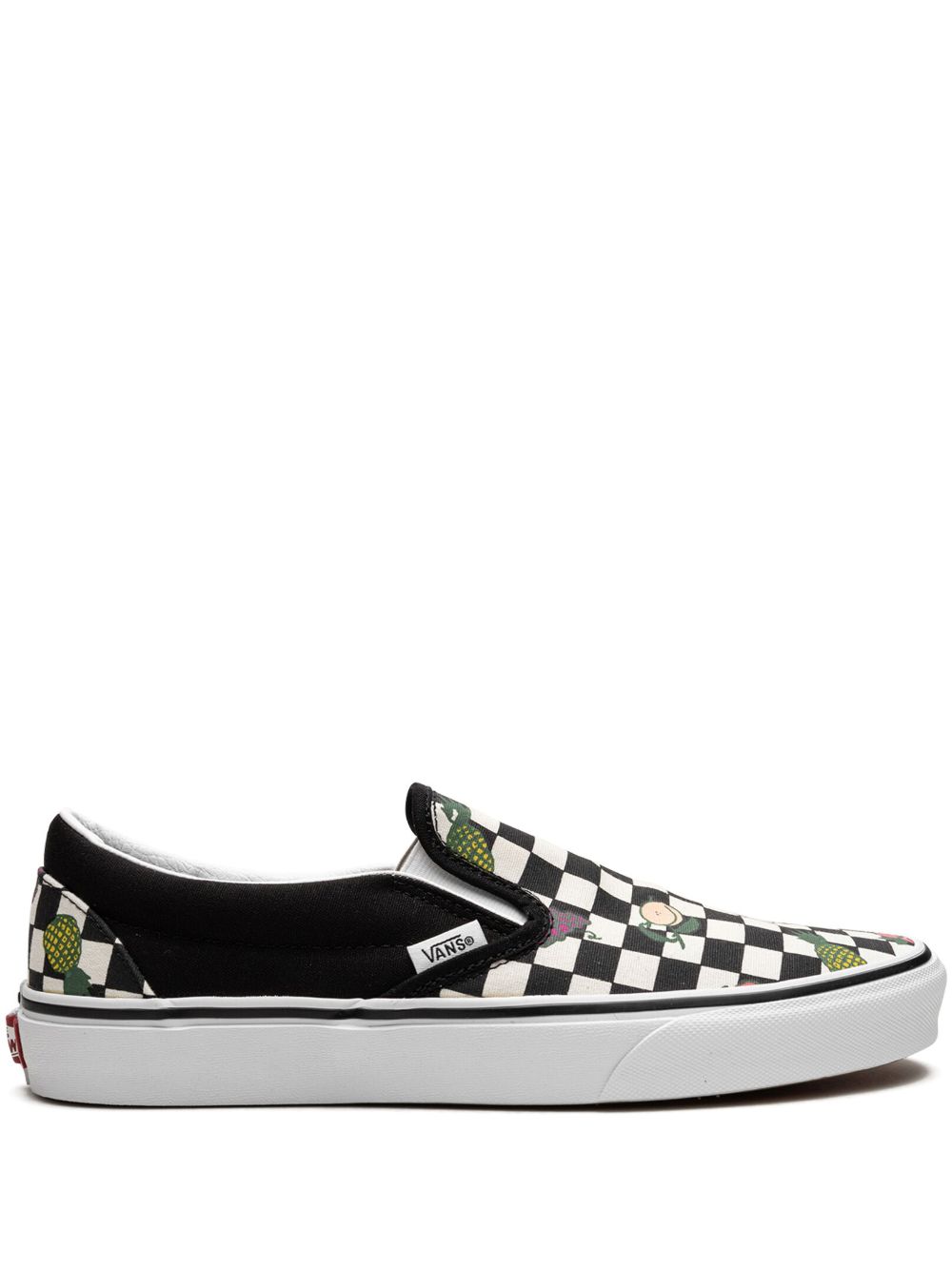 Vans 水果格纹经典套穿式运动鞋 - 黑色
