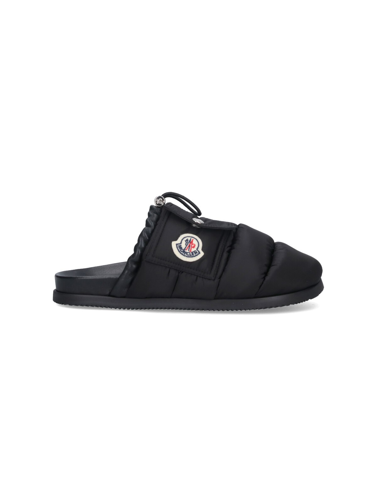 Moncler Padded Mules "Mon Pocket"