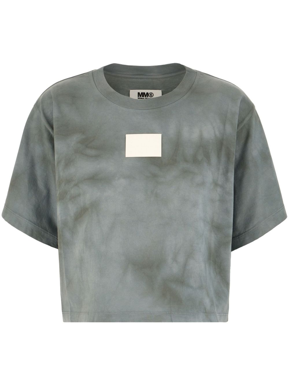 MM6 Maison Margiela 印花棉T恤 - 灰色