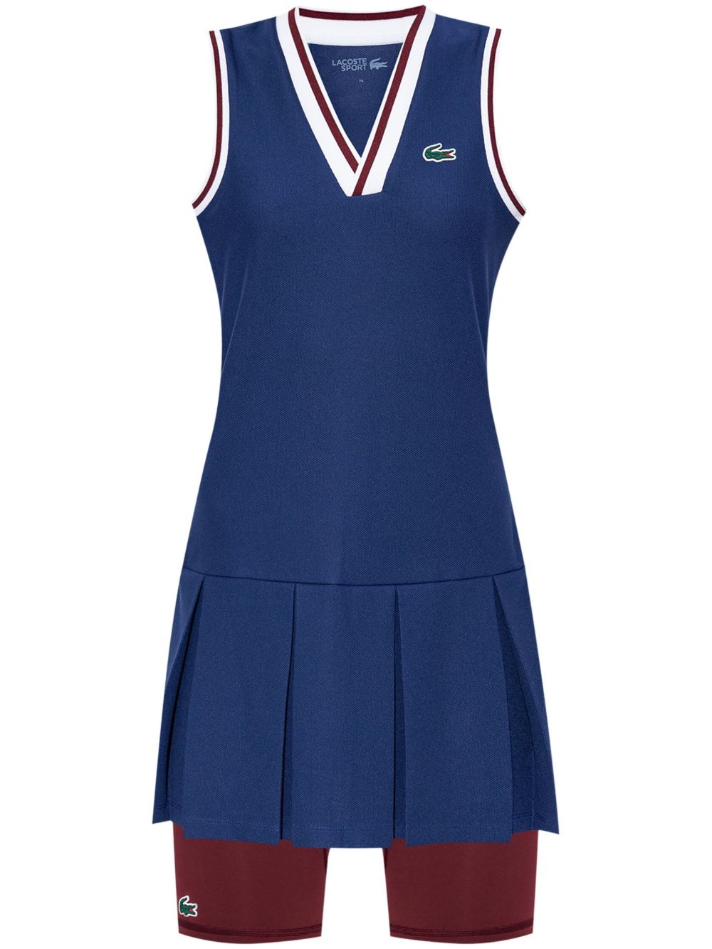Lacoste Ultra Dry 网球连衣裙 - 蓝色