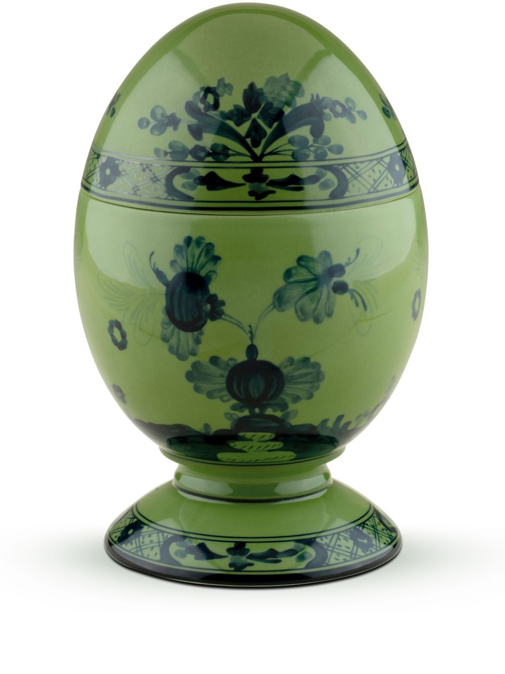 GINORI 1735 Oriente Italiano 蛋杯（21厘米） - 绿色