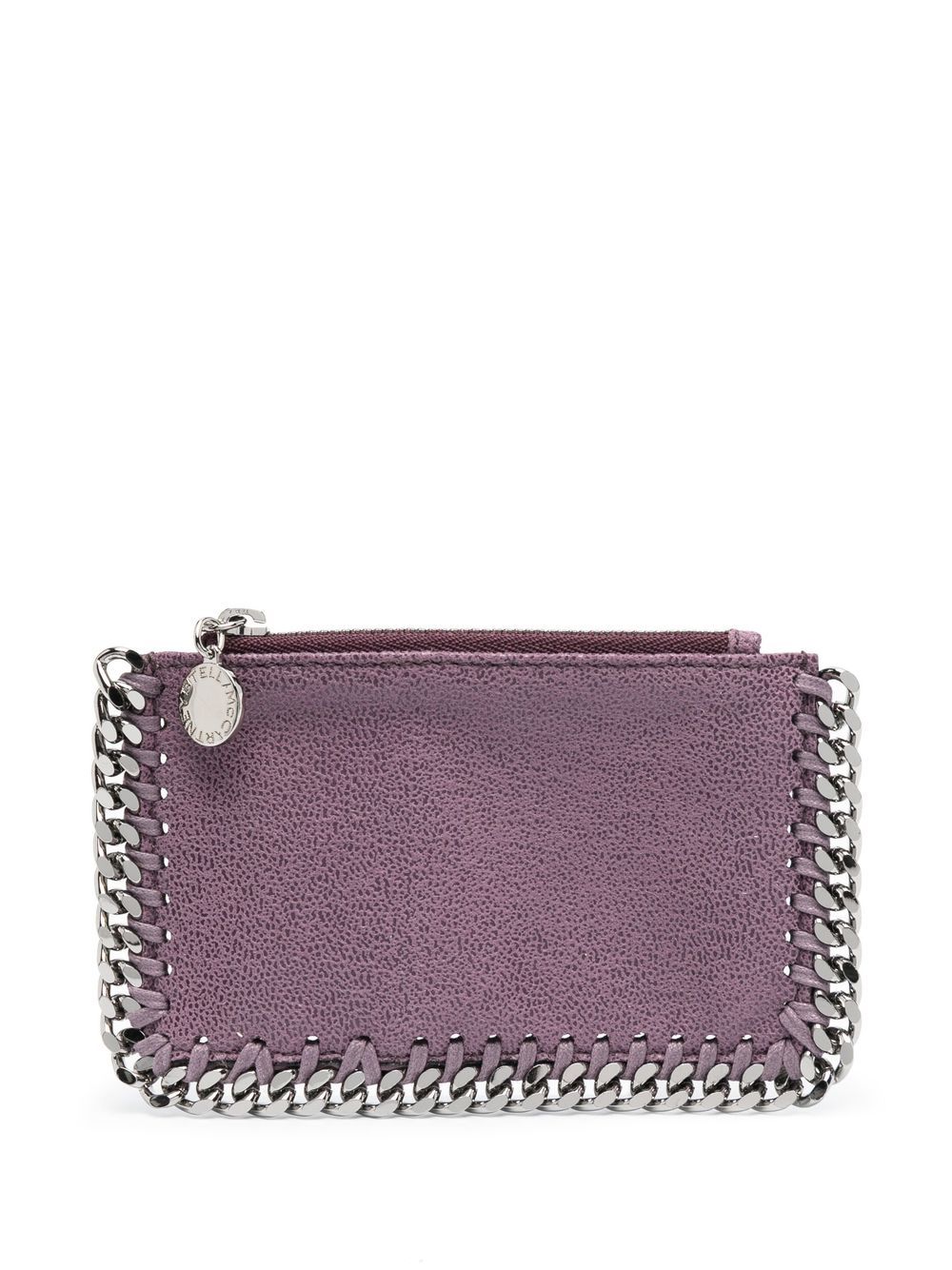 Stella McCartney 斯特拉·麦卡特尼 Falabella 拉链卡夹 - 紫色